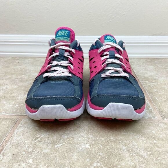 Girl’s Kids Nike Flex 2013 RN Running Shoes - Picture 3 of 6